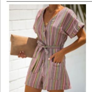 Multicolor romper